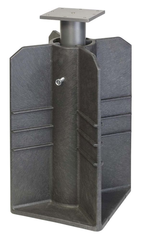 Platinum Ingraaf Parasolvoet Zwart 50x29x29cm