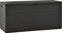 vidaXL Tuinbox 116x44x55 cm antraciet