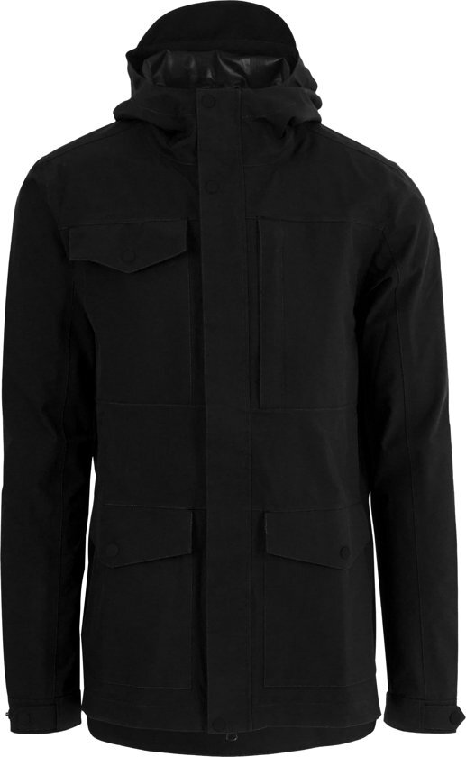 AGU Urban Outdoor Pocket 2.5 Layer Regenjas - Mannen - Black