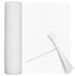 Kippengaas Plastique Clôture - Gazon grillage - 8 mm trou - 40 cm x 3 m - Blanc