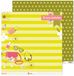 Anita y Su Mundo Collectie meisjes, scrapbooking-papier, gestreept, 30,5 x 30,5 cm