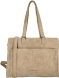 Enrico Benetti Grote Schoudertas Dames - Ruby - Mid Taupe