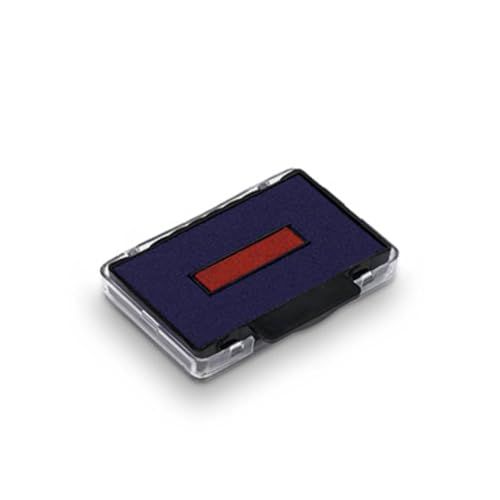 Trodat Reservekussen 6/4750/2 voor Printy 4750, 4755, en serie 4750/L, stempelkleur blauw rood, set van 2