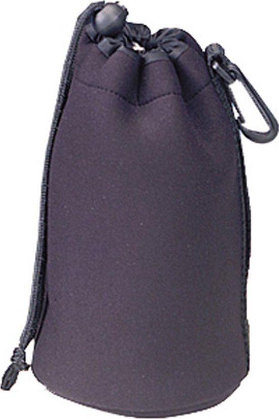 Matin Lenspouch Elastisch 90 mm M-6789 - Zwart - Neopreen - Spatwaterdicht