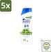 Head & Shoulders 5 x 2-en-1 Shampoo Anti-Pelliculaire Sensible - 300 ml