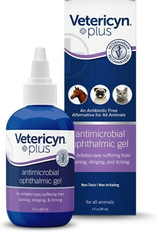Vetericyn Plus Alle Dieren Antimicrobiële Ooggel - 89 ml