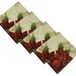 Elrene Home Fashions Feestelijk Poinsettia Vakantie Stoffen tafelkleed, Polyester, Multi, 43,2 cm