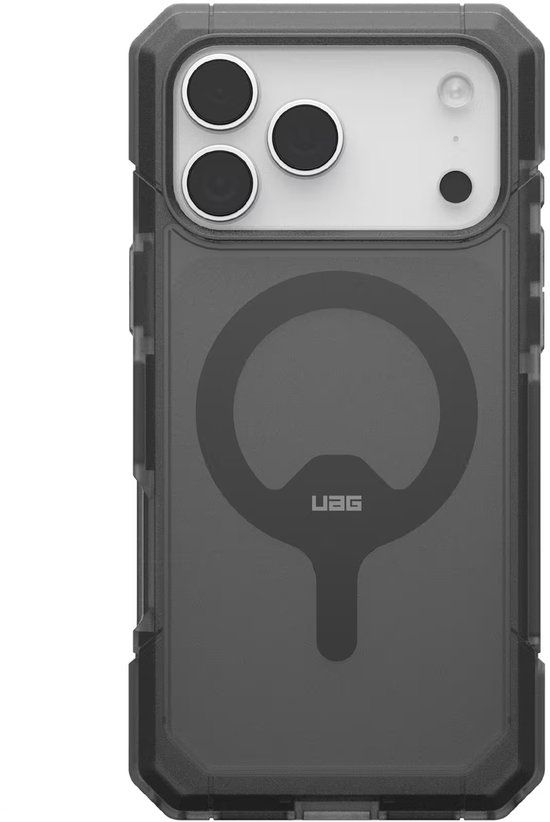 Urban Armor Gear Trooper MagSafe Case voor iPhone 17 Pro - Ash