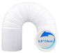 Merkloos Draagbare AC-uitlaatslang 15 cm Diameter 2m