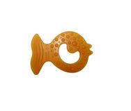 GRÜNSPECHT Naturprodukte 522-00 bijtring, Oranje, Rubber, Jongen/meisje