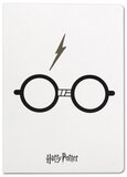 Harry Potter - Bliksemschicht - Bril A5 Notitieboek - Hardcover