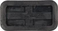 KS Tools Gummiauflage 33 für MAHA / Rotary / AC Hebebühnen, 112 x 61 x 17 mm - 160.0561