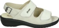 Hickersberger Dames Slippers 2176 Wit/Beige Maat 36