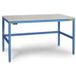 Manuflex LC3923.5012 ESD ESD-werktafel CANTOLAB speciale met rubber schijf, bxdxh = 2000 x 1000 x 752-952 mm Bleu clair (RAL 5012)