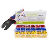 SeKi 17461 kabelschoen assortiment incl. krimptang 700 delen, zonder