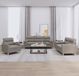 Maison Exclusive - Ensemble de canapés 3 pièces avec coussins, tissu taupe