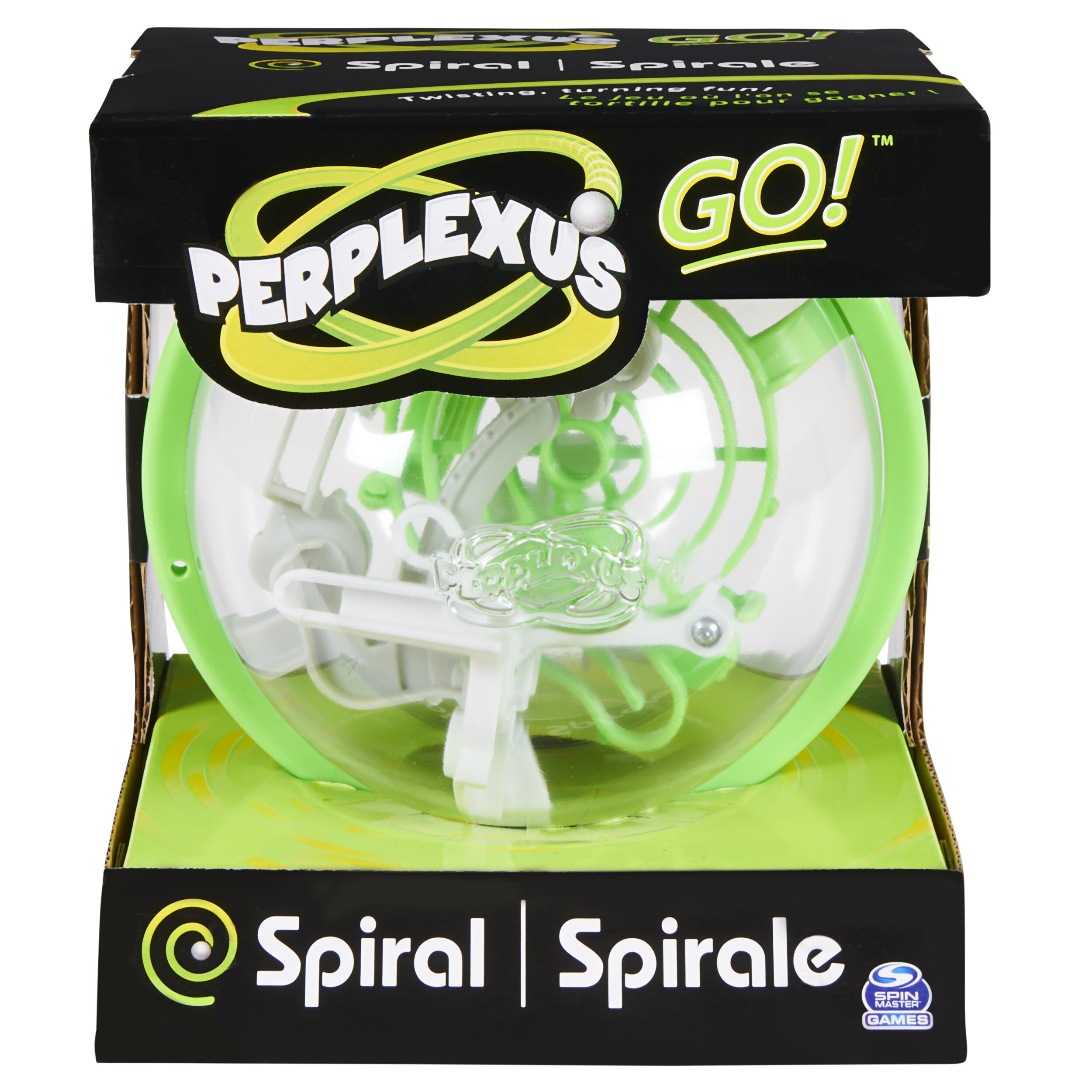 Spin Master Games Perplexus GO! Spiral, compact en uitdagend puzzeldoolhof, voor volwassenen en kinderen vanaf 8 jr.