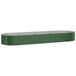 Bac à plantes 322x100x36 cm acier galvanisé vert