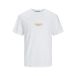 Jack & Jones Aruba Puff Branding T-shirt Wit L Man