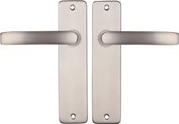 STARX Deurklink Zilver - RVS Look - Deurkruk met Schild - Blind