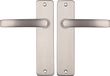 STARX Deurklink Zilver - RVS Look - Deurkruk met Schild - Blind
