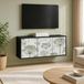 Maison Exclusive GOTHA meuble TV 102 x 33 x 40 cm Chêne noir