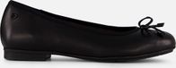 Tamaris Comfort Ballerina's Zwart Leer Dames Maat 39
