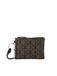 Calvin Klein Script Hardware Jacquard Pouch Lotus Beige/black Jacquard Taille: OS