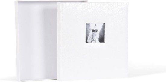 Henzo Cira Photo Album - White - 240 Photos - Scrapbooking Album