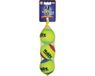 Nobby Tennisbal met piep, 2-kleurig, XS, ø4 cm, 3 stuks