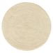 HAMID Nansa Tapis intérieur/extérieur recyclé pour animaux domestiques, lavable et imperméable, écologique et durable, idéal pour terrasse, jardin ou salon (120 x 120 cm, crème)