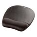 Fellowes Tapis de Souris Everyday avec Support de Poignet - Tapis de Souris Ergonomique pour Ordinateur Portable, Repose-Poignet Ergonomique - Noir