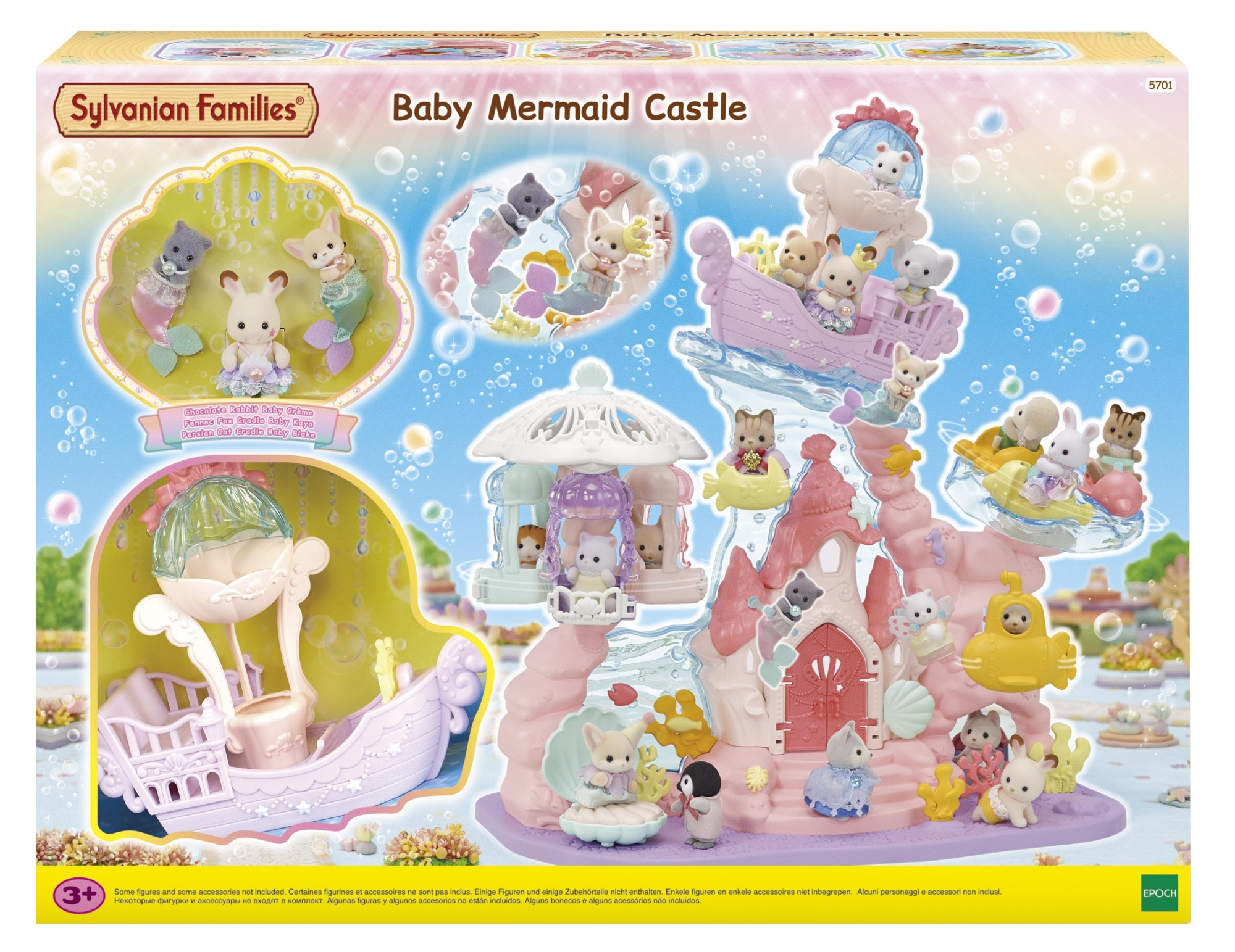 Sylvanian Families Baby zeemeermin kasteel