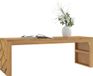 Maison Exclusive - Table basse 110x35x38 cm, teck massif