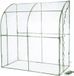 Nature Kaswandmontage Kaswandmontage, 215 x 200 x 100 cm, 2 m², frame van groen aluminium, diameter 16 mm, transparant PVC, 1 mm dik