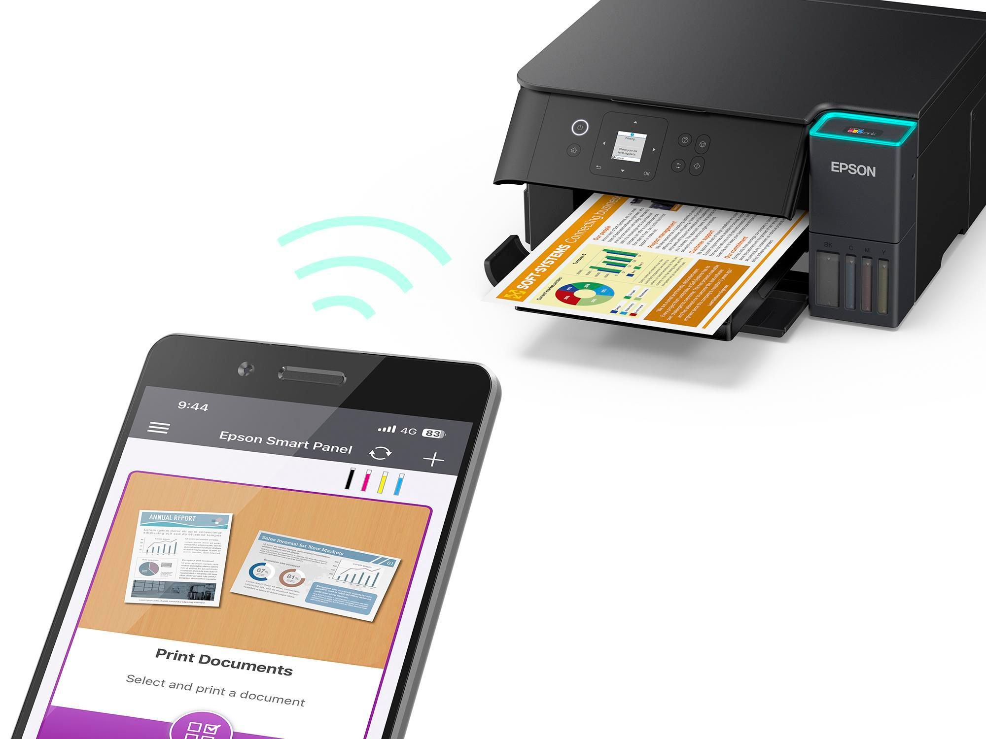 Epson EcoTank ET-2951 Inkjet Printer - A4, 4800 x 1200 DPI, 33 ppm, Wi-Fi