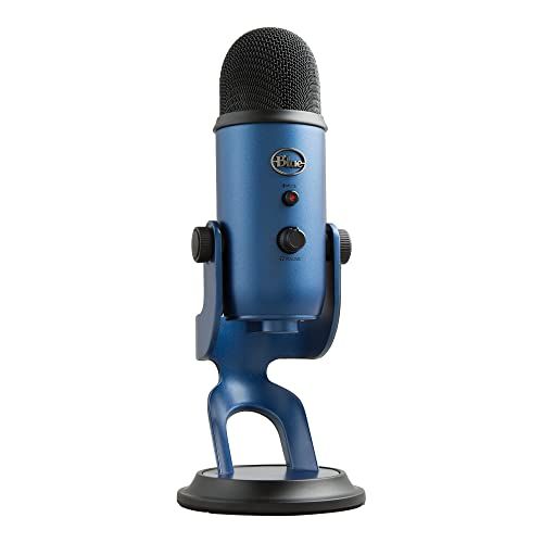 Logitech for Creators Blue Yeti USB Microphone - Blue