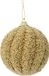 Decostar Kerstbal foam d8cm licht goud