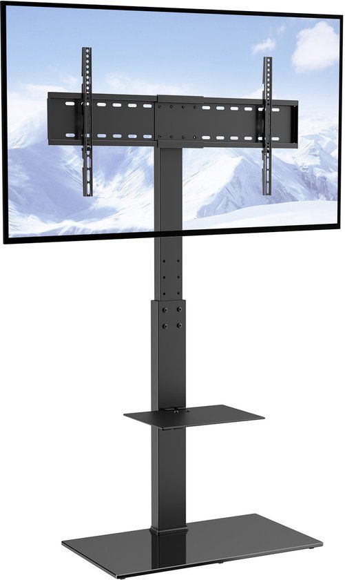 Vevor Tv-Standaard Draaibare Tv-Standaard voor 32-85 Inch Tv'S In Hoogte Verstelbaar