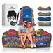 Chillbo Flap n Nap Lounger - 60s Psychedelisch