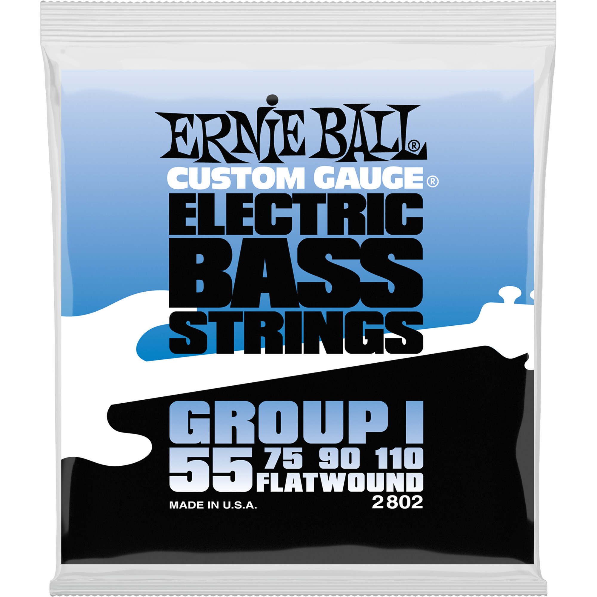 Ernie Ball 2802 Flatwound Bass String Group I