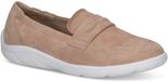 Caprice Dames Instappers 9-24400-44 443 G-breedte Beige Leer Maat 37 EU
