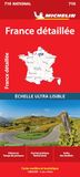 Carte Nationale France détaillée - 1/800 000
