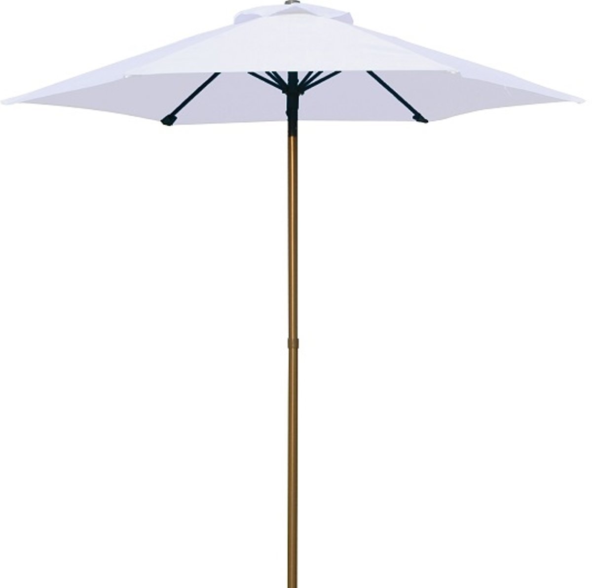 PimXL Parasol wit 200cm 6 baleinen G491490 Waarom is een <lt/>a href=https://www.bol.com/nl/i/-/N/13027/ target=_blank"<gt/>parasol<lt/>/a<gt/> onmisbaar in de tuin