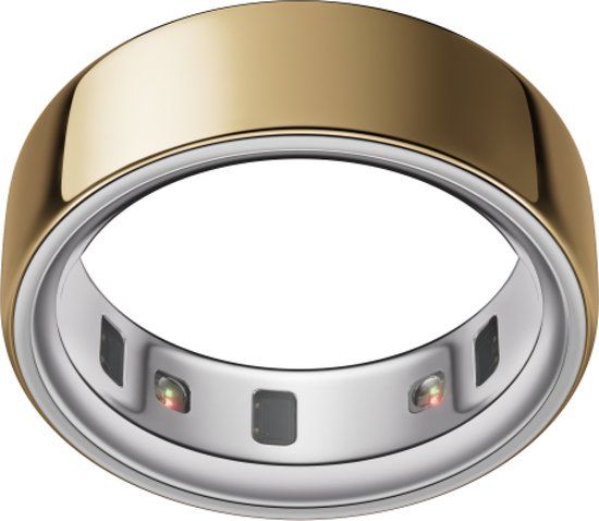 Oura Ring 4 - Gold - Size 11 - Smart Ring - Sleep & Activity Tracker - Up to 8 Days Battery Life