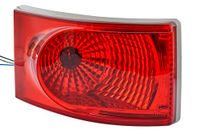 HELLA 2SB 008 805-021 Achterlicht - Gloeilamp - 24/12V - Inbouw/Schroefaansluiting - Lenskleur: Rood - Stekker: open kabeleinden - links/rechts