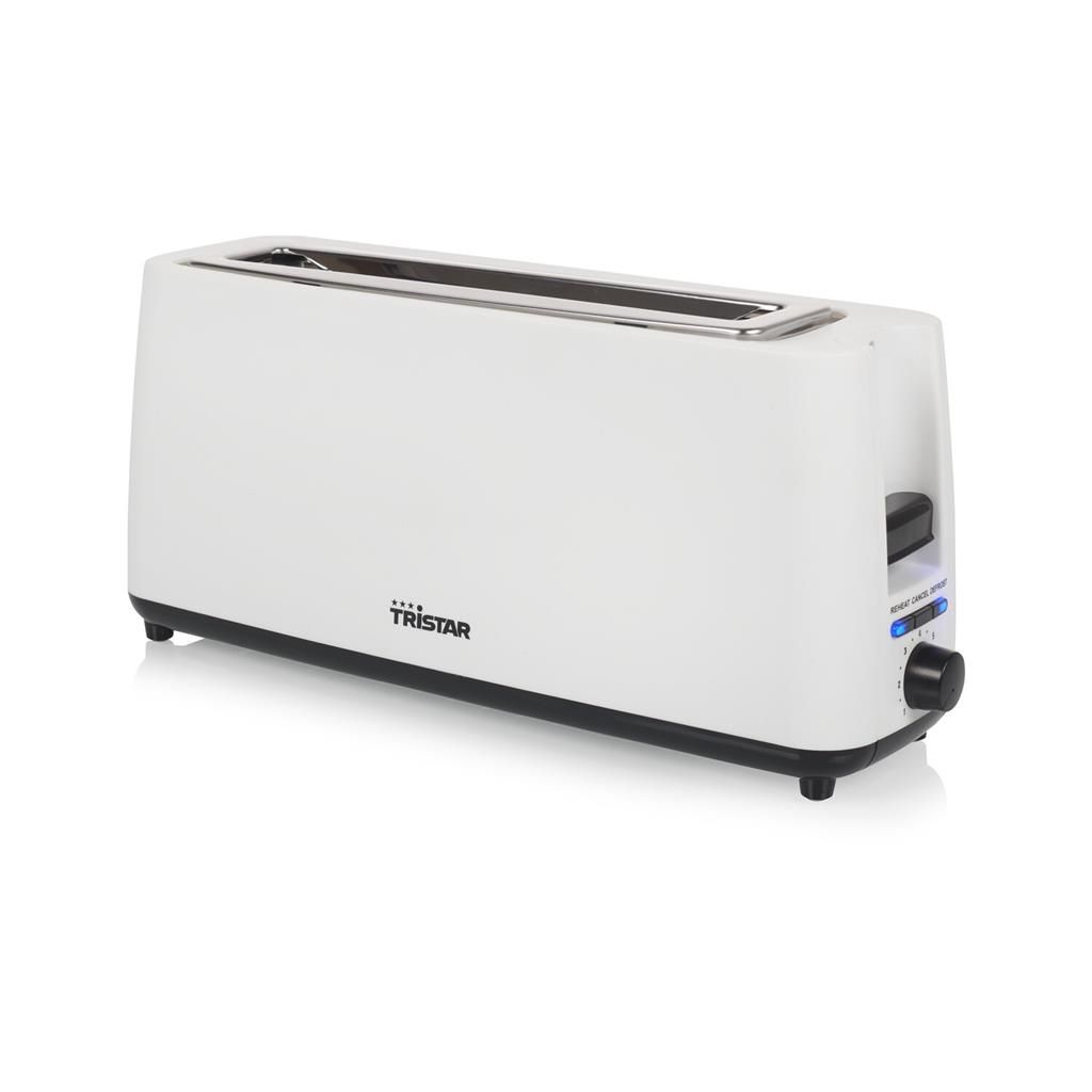 Tristar BR-1056 Broodrooster - Wit - 2 sleuven - 7 bruiningsstanden