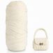 Cozary 200 g grof polyestergaren, haakband voor handtassen, garen voor beginners, woondecoratie, macramé, haken, breien, knopen en textieldesign, oranje