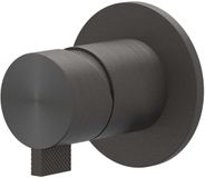IVY Tribe Inbouw Douchemengkraan Eenhendel - RVS 316 Geborsteld Carbon Black PVD