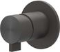 IVY Tribe Inbouw Douchemengkraan Eenhendel - RVS 316 Geborsteld Carbon Black PVD